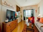 Living room with TV